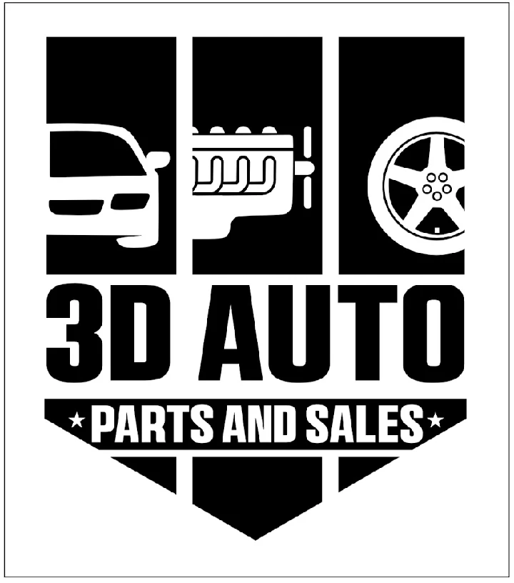 3D Auto - Parts and Sales Logo Design