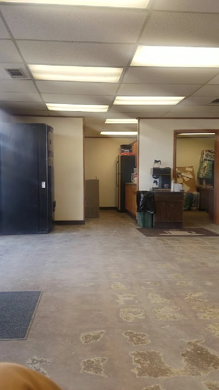 Interior view of Grimes Truck & Auto Parts waiting area.