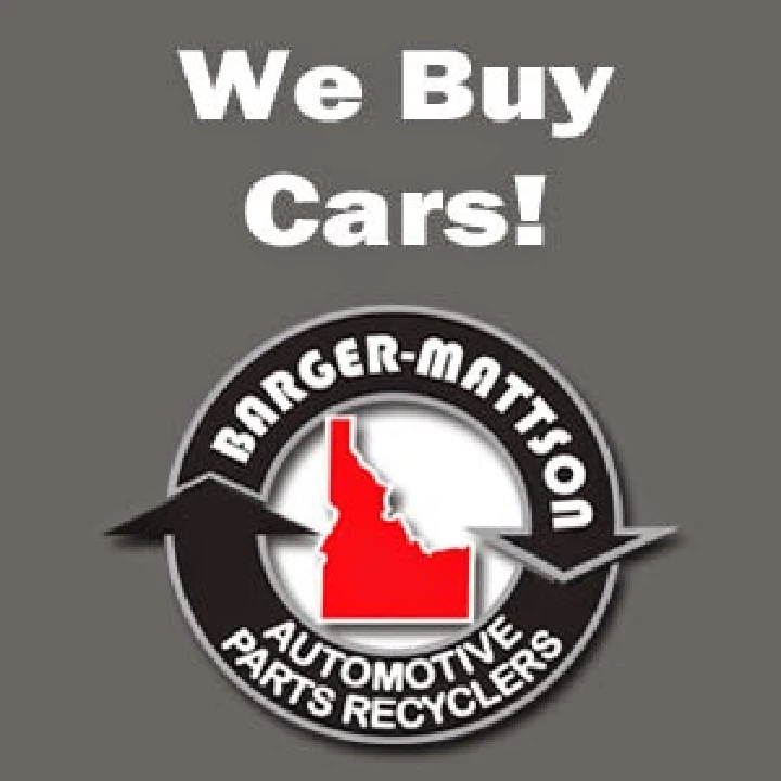 Logo of Barger-Mattson Auto, Inc. with We Buy Cars!