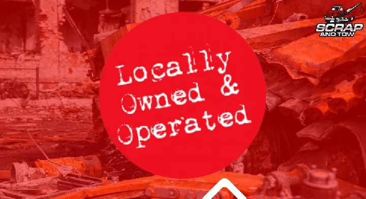 Locally owned and operated scrap service.