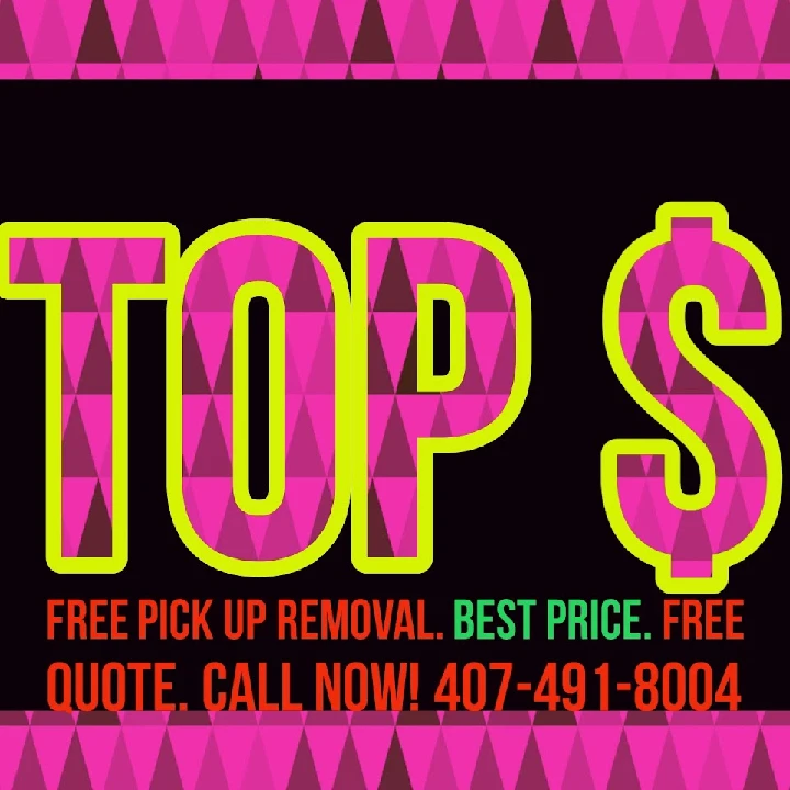 Top dollar for junk cars! Free pick-up removal.