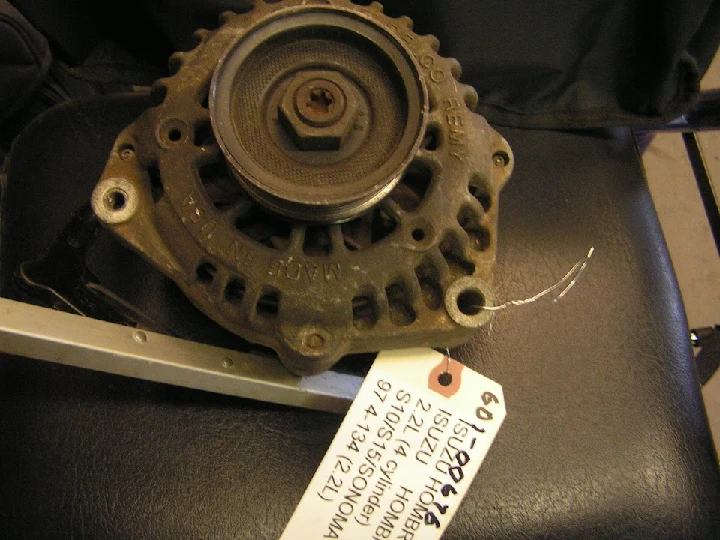 Used Isuzu Hombred alternator for sale.