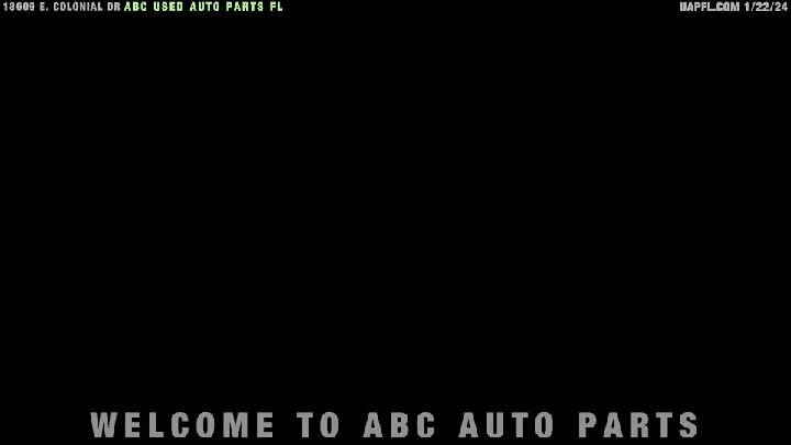 Welcome to ABC Used Auto Parts in Florida.