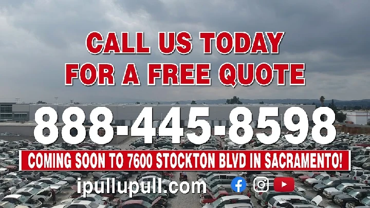 iPull-uPull Auto Parts promotion in Sacramento, CA.