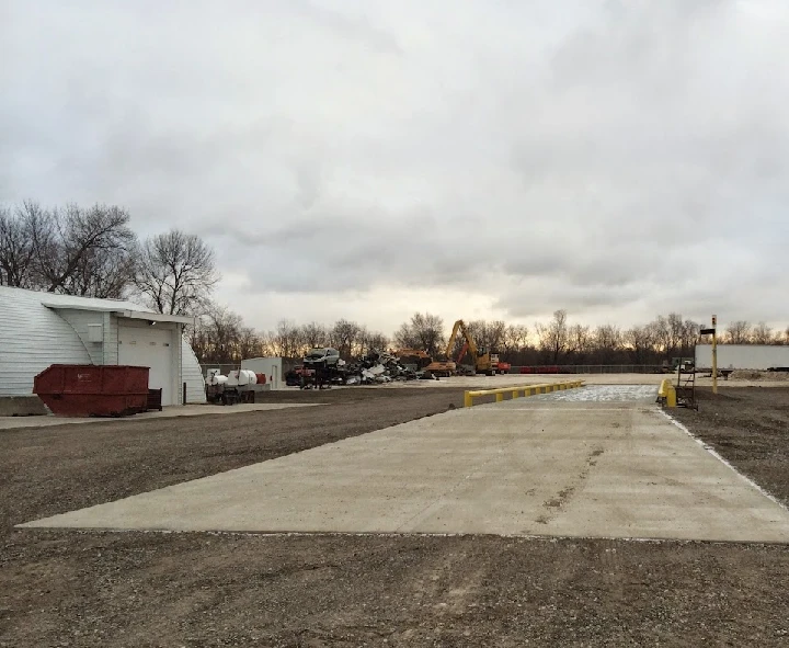 Muscatine Metals, Inc. Iowa City location view.