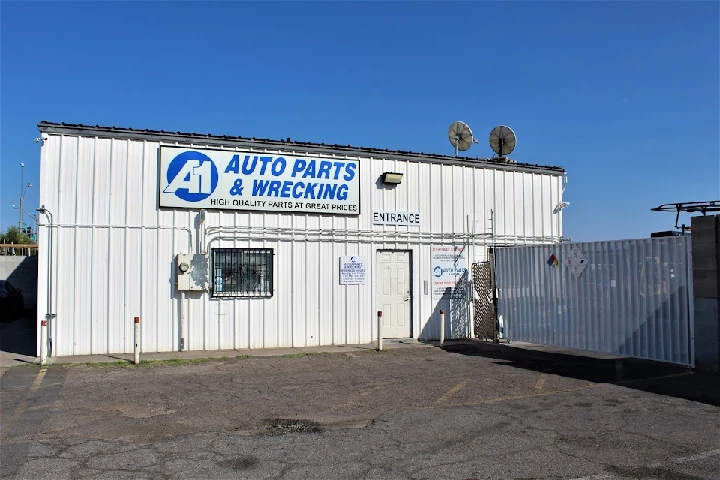 A1 Auto Parts & Wrecking building exterior.