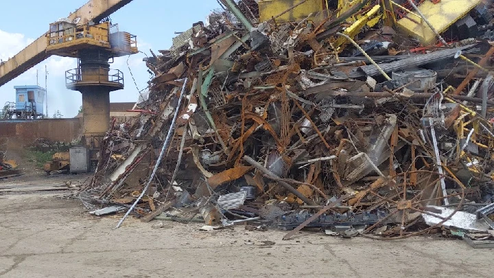 Scrap metal pile at J. Trockman & Sons, Inc. site.