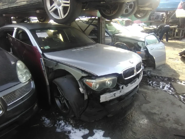 Scrapped cars at Bob's Auto Salvage yard.