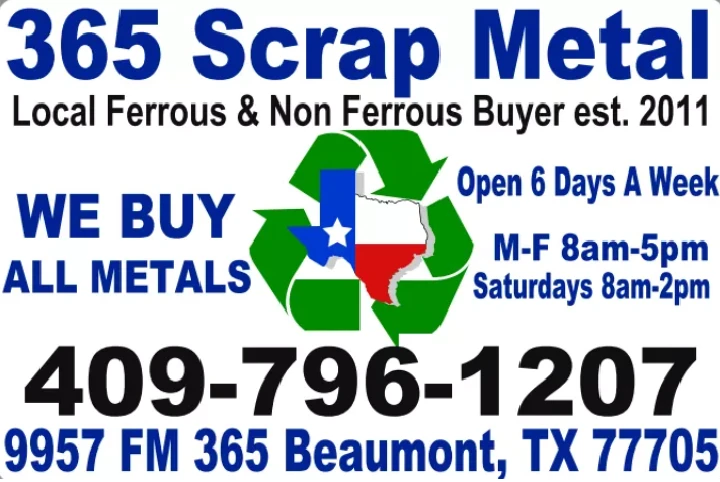 365 Scrap Metal & Recycling in Beaumont