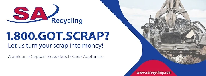 Ad for SA Recycling: Turn scrap into cash!