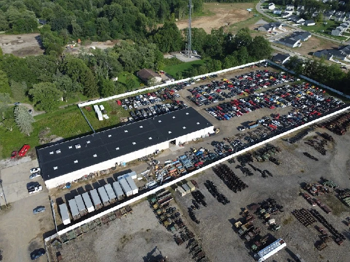 Aerial view of Mars Auto & Truck Parts facility.