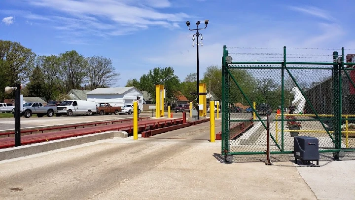 Behr Iron & Metal facility with loading area.