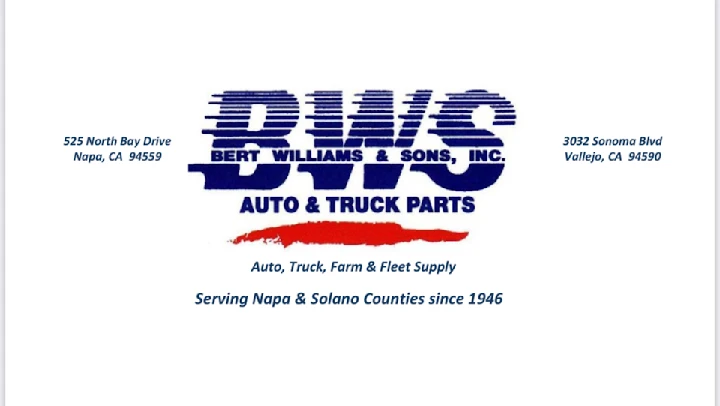 Bert Williams & Sons, Inc. Auto & Truck Parts logo.