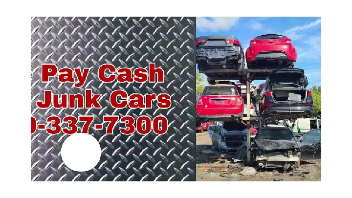 Cash for junk cars - call 910-337-7300 today!