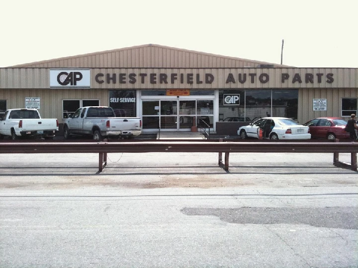 Chesterfield Auto Parts storefront in Richmond.