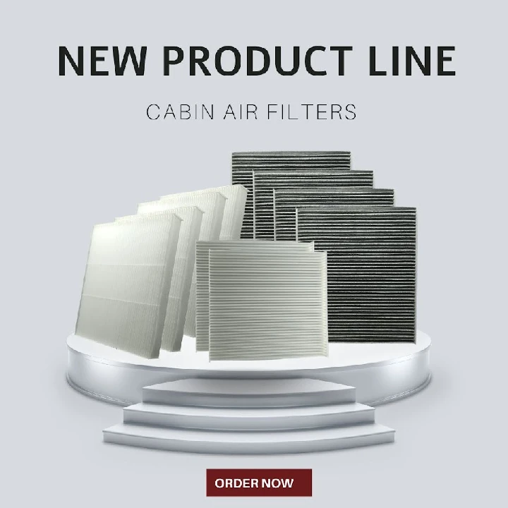 New cabin air filters from Pacific Auto Company.