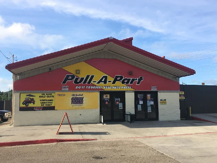 Pull-A-Part store with a colorful exterior.