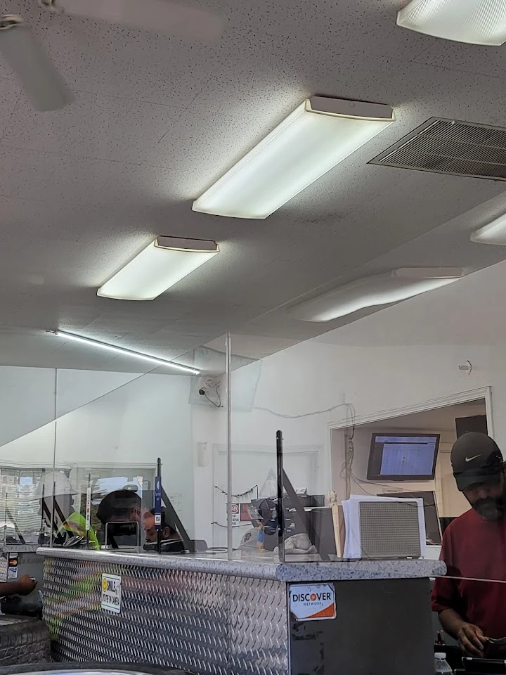 Service counters at Rancho Toyota-Ford Recycling.