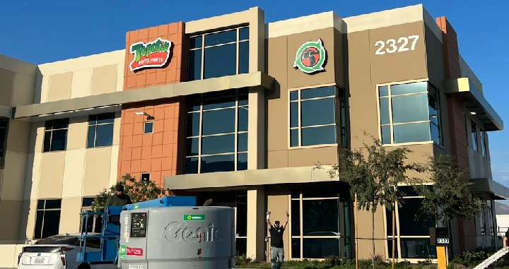 Tapatio Auto Parts building exterior with signage.