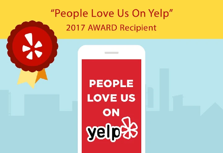 Yelp Award 2017: People Love Us!