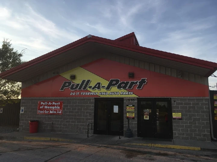 Pull-A-Part used auto parts store exterior.