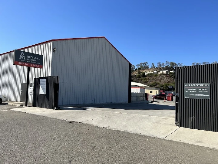 AIM Recycling Oceanside facility exterior view.