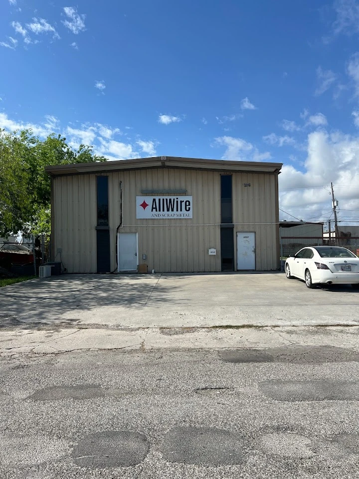 All Wire and Scrap Metal Recycling facility exterior.