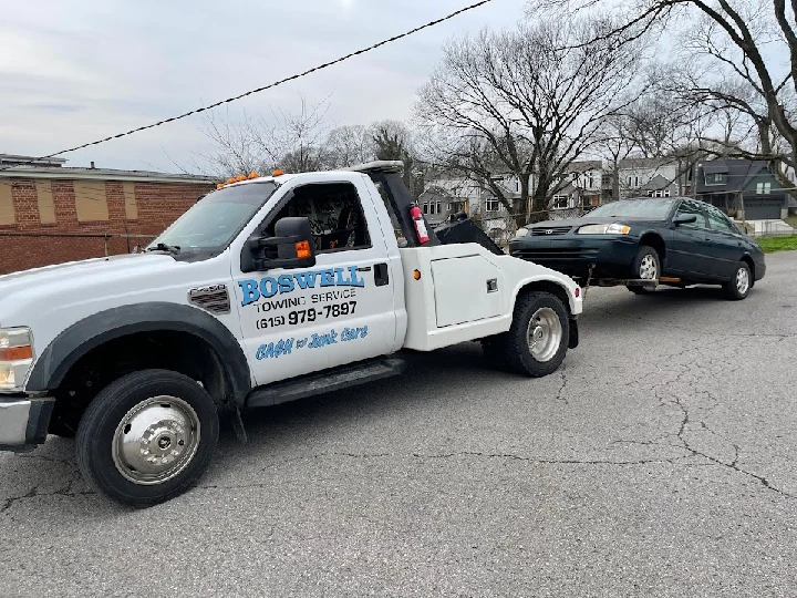 Boswell Towing and cash for all unwanted vehicles in Nashville