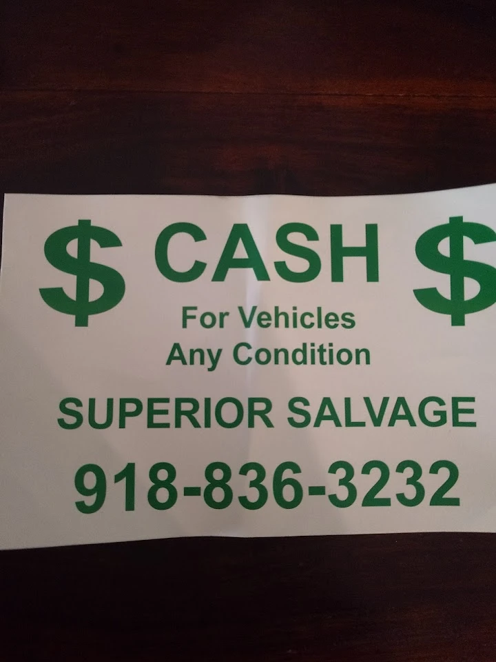 Superior Auto Salvage in Tulsa