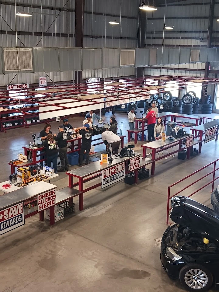 Customers shopping at Pull N Save Tucson.