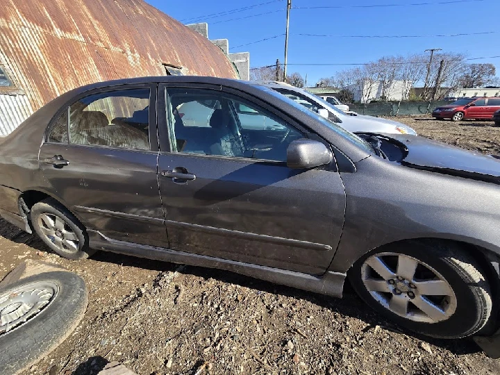 Junk car ready for cash removal service.