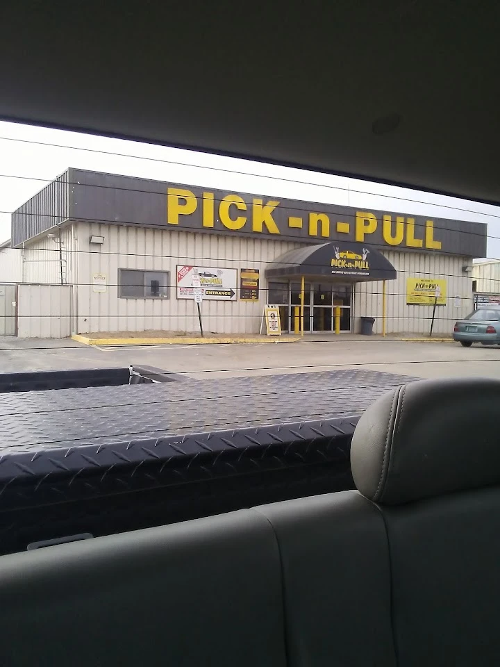 Pick-n-Pull store exterior with yellow signage.