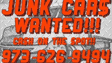 Cash For Junk Cars NJ in Newark