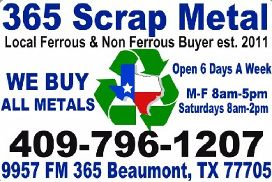 365 Scrap Metal & Recycling in Beaumont