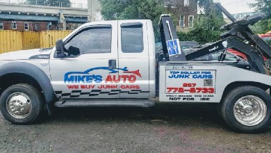 Mike's Auto Towing and sales- Cash For Junk in Philadelphia