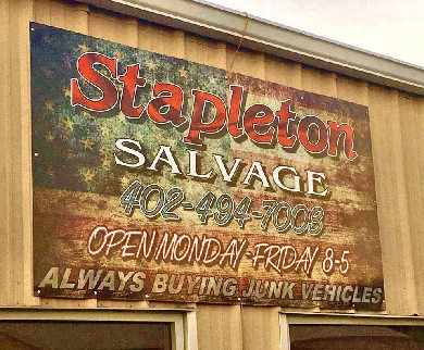 Stapleton Salvage in South Sioux City