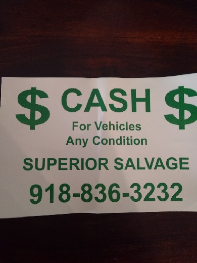 Superior Auto Salvage in Tulsa